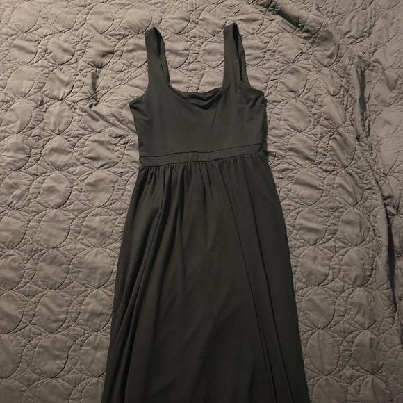 SUPER soft midi dress with slit - Picture 1 of 1